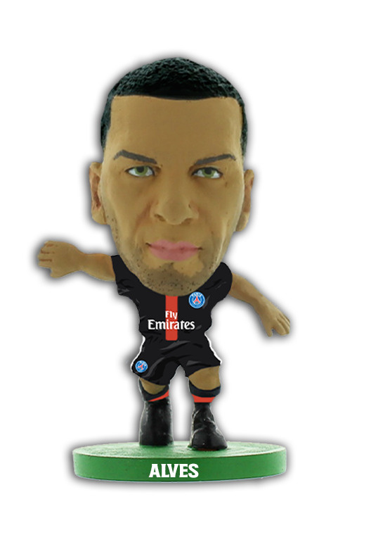 Фигурка SoccerStarz футболиста ФК ПСЖ / Paris St Germain - Dani Alves / Даниэл Алвес - Home Classic, #1