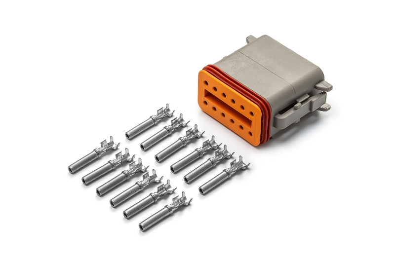 Разъем Deutsch DT06-12S (12 pin) а/м УРАЛ МАЗ КАМАЗ ГАЗ / для иномарок ...