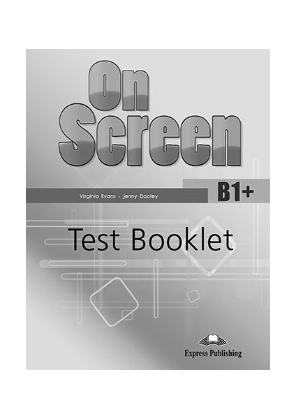 On Screen Revised B1+ Test Booklet #1
