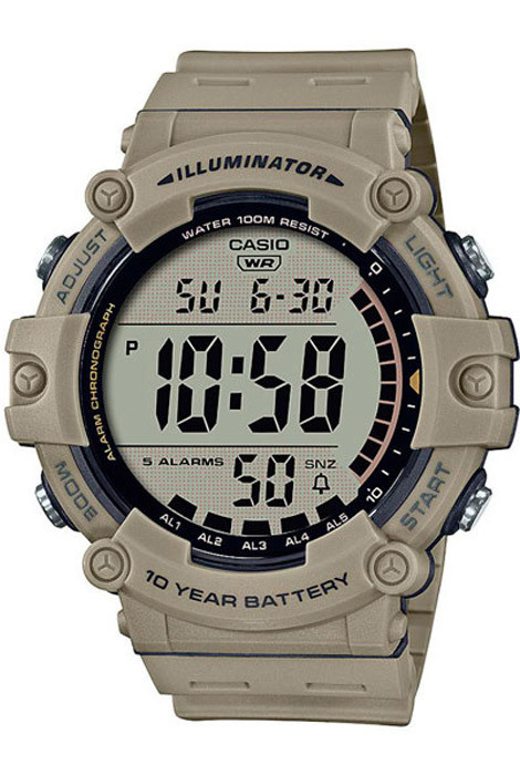 Электронные мужские наручные часы Casio Collection AE-1500WH-5A с ...