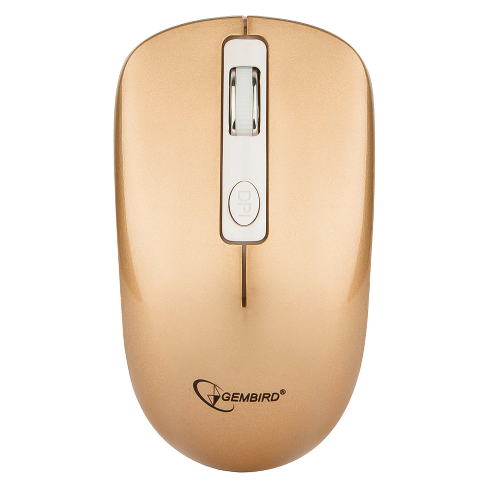Игровая мышь Gembird Мышь беспроводная бесшумная GEMBIRD MUSW-400-G, 3 ...