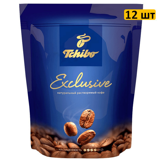 Кофе растворимый Tchibo Exclusive Чибо эксклюзив, 150 г х 12 шт ...