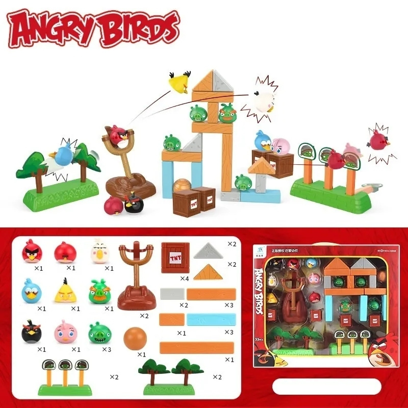 Angry birds best sale toy set