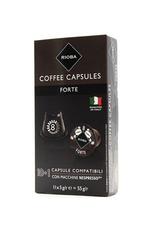 Кофе в капсулах RIOBA / Forte / Средняя обжарка / Капсулы для Nespresso / Кофе Риоба для Неспрессо / #1