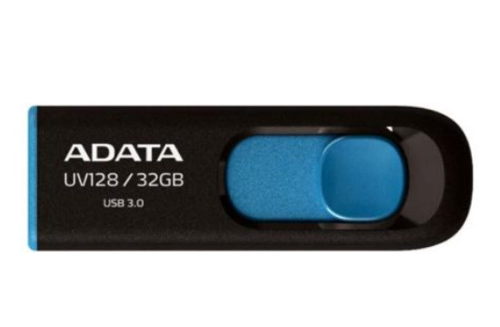 ADATA USB-флеш-накопитель - UV128 / 64 ГБ, черный, синий #1