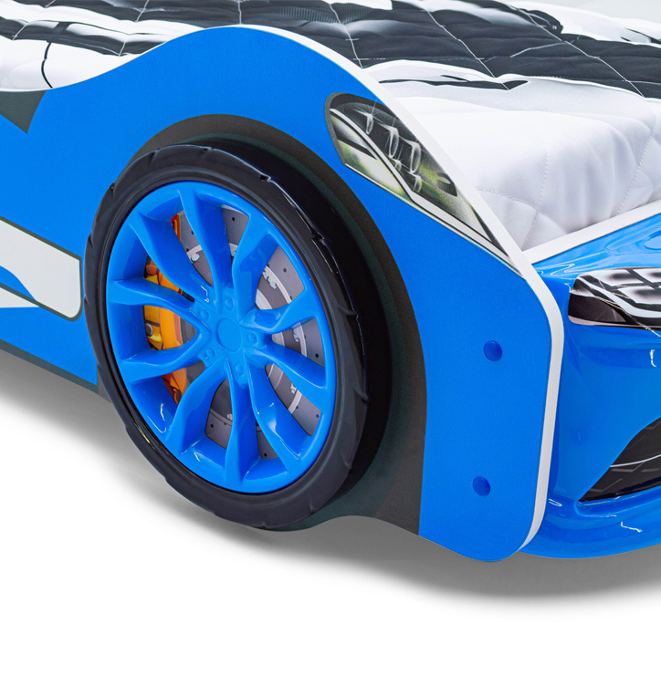 Пластиковые колеса для кровати-машины
