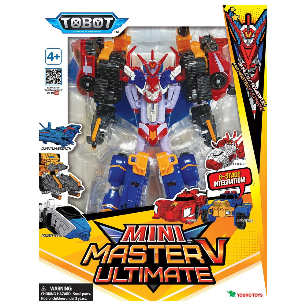 Трансформер ТОБОТ Детективы Галактики Мастер Ви Алтимэйт мини 301102 ...
