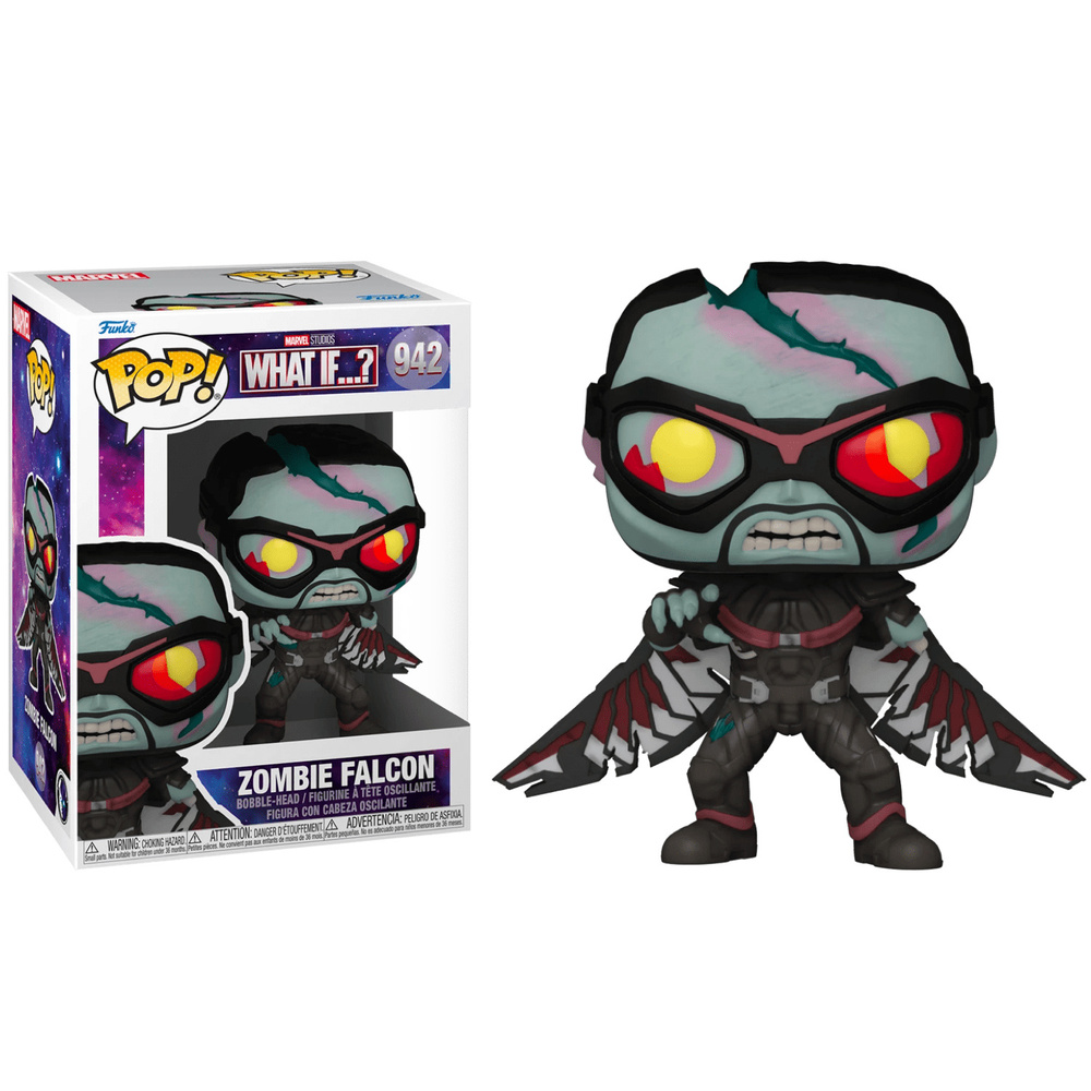 Фигурка Funko POP Zombie Falcon из мультсериала What If? Marvel 942 #1