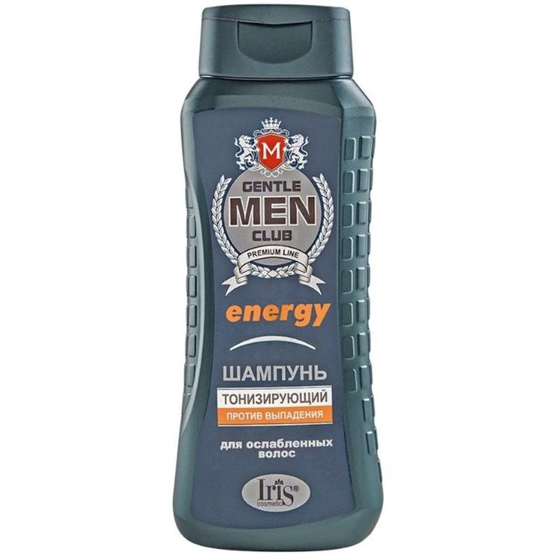 Iris cosmetic Шампунь для волос мужской Gentle men club Energy, тонизирующий, для ослабленных волос, #1