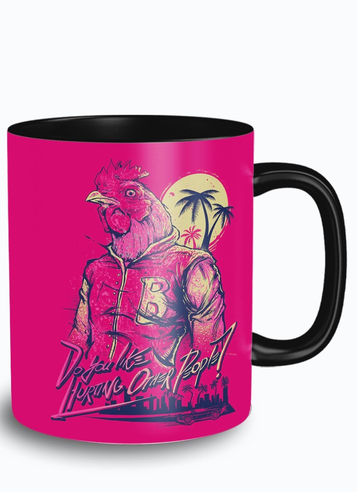 Кружка "игры hotline miami хотлайн майами - 9082", 330 мл - купить по ...