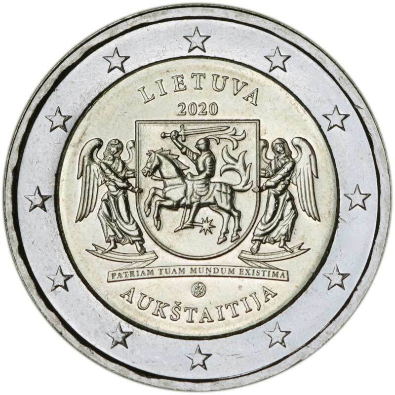 2 евро литва 2020