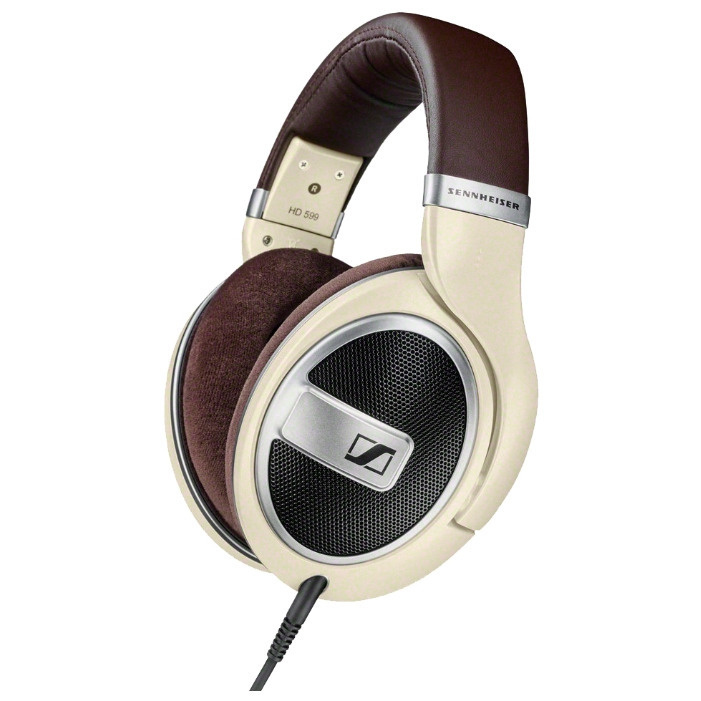 Sennheiser Наушники проводные с микрофоном, 3.5 мм, 6.3 мм, бежевый  #1