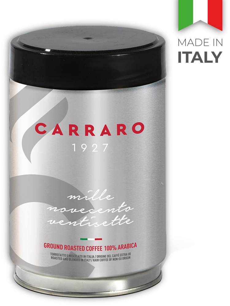Carraro 1927 Arabica 100% кофе молотый, 250 г #1