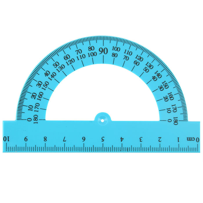 Транспортир 10см 180 и РБ - купить с доставкой по выгодным ценам в ...