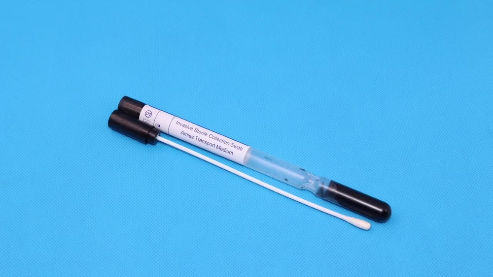 Пробирка с гелем Amies с углем, с тампоном(стерильно) -30 штук - купить ...