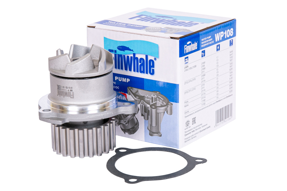 Насос охлаждающей жидкости на Lada 1111 2108 2109 21099 2111 2112 2113 ...