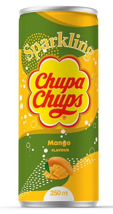 Напиток безалкогольный cильногазированный Chupa Chups Mango (Манго) 0,250 ж/б (упаковка 24 шт)  #1