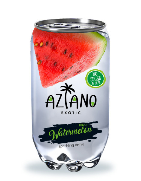 Напиток газированный Aziano Watermelon 350 мл (упаковка 12 шт) #1