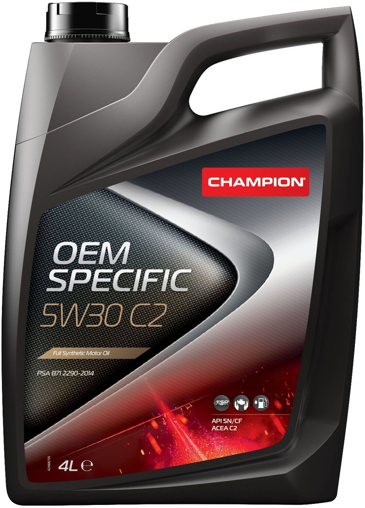 CHAMPION OEM SPECIFIC 5W-30 Масло моторное, Синтетическое, 4 л #1