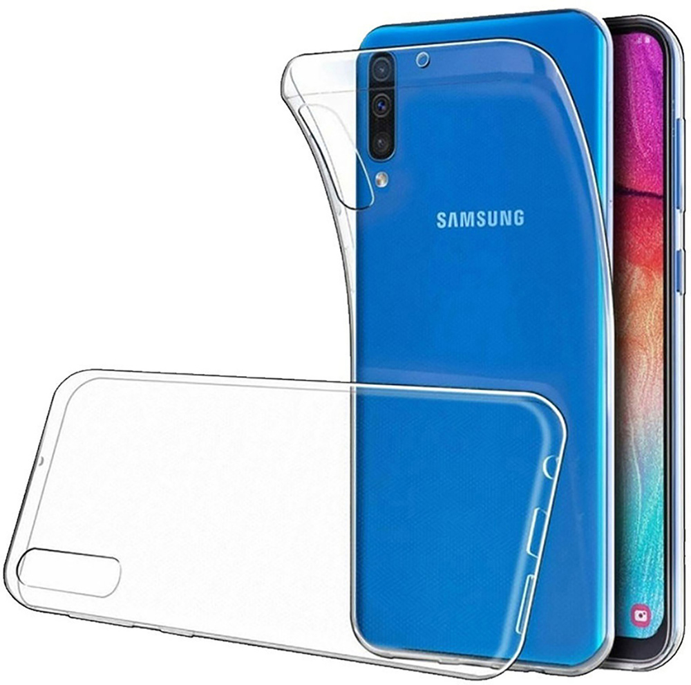 Чехол на Samsung Galaxy A50 / A50s / A30s (для Самсунг А50 / А30с / А50с)  прозрачный силикон (не стекло) - купить с доставкой по выгодным ценам в  интернет-магазине OZON (572705154)