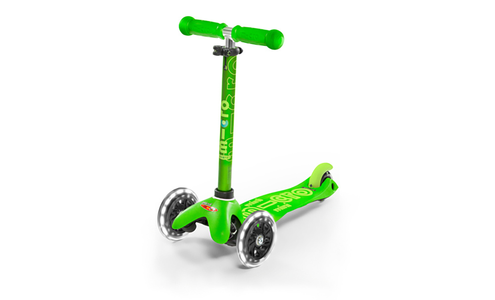 Самокат MICRO Mini Deluxe LED, - купить по выгодной цене в интернет ...