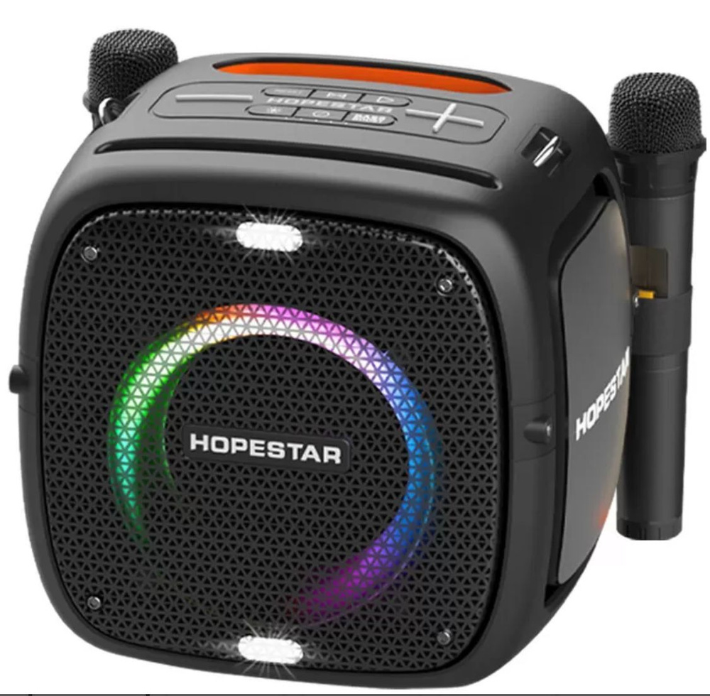 Беспроводная колонка HOPESTAR Bluetooth Party One - купить по доступным  ценам в интернет-магазине OZON (584190041)