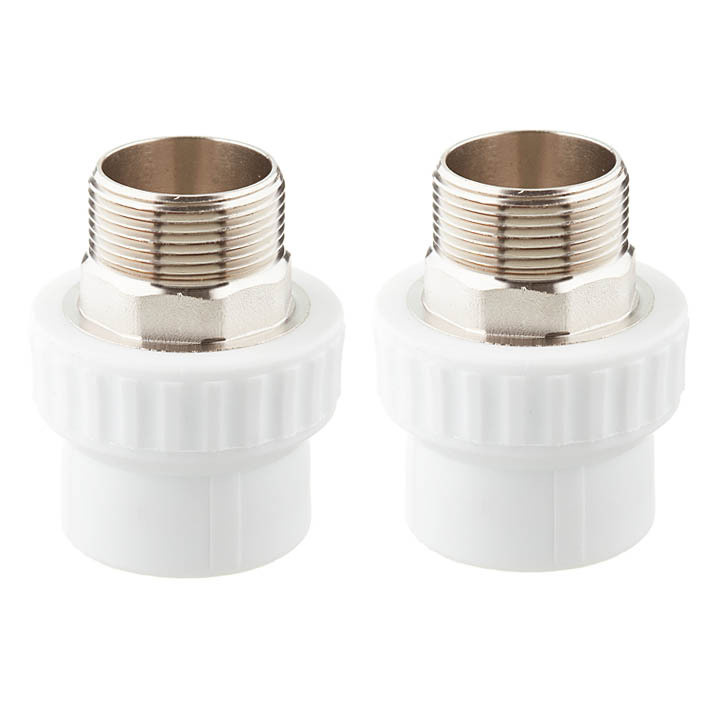 Муфта полипропиленовая под ключ 40 мм х 1 1/4 НР(ш) (2 шт ...