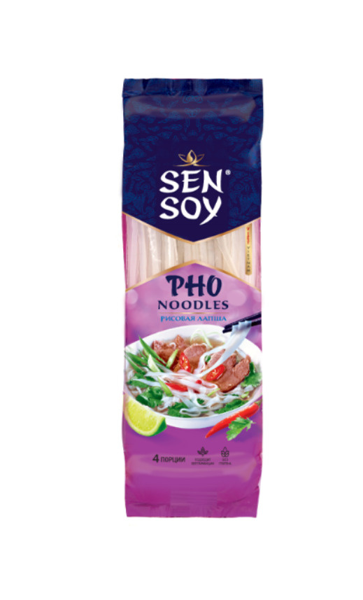 Лапша рисовая Sen Soy Вьетнамская лапша Pho Noodles, 200 г #1