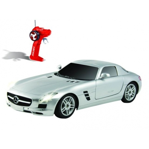 Машинка Р/у 1:28 Mercedes-Benz-SLS LC296810-8 на батарейках в коробке AULDEY  #1