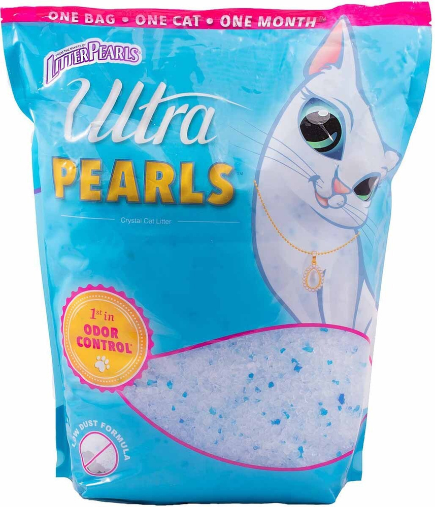 Litter Pearls наполнитель силикагелевый ULTRA PEARLS, 3.8 л #1