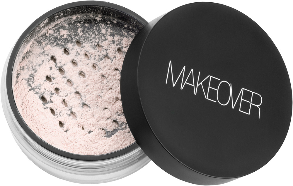 MAKEOVER Paris, Рассыпчатая бархатная пудра SOFT VELVET LOOSE POWDER (SNOW) 10,6 г  #1