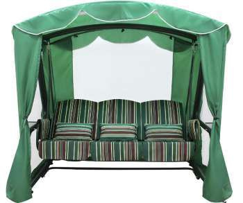Садовые качелих130х195 см, Arno-Werk ЭЛИТ ЛЮКС зеленый - купить по ...