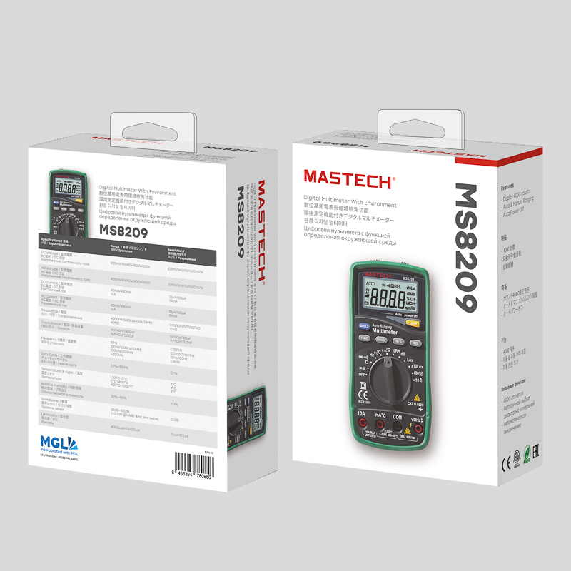 Мультиметр Mastech MS8209 MASTECH 13-2087 купить по выгодной цене с ...