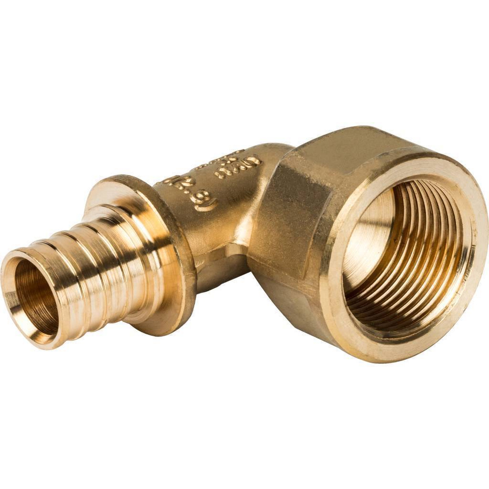 Угольник-переходник STOUT SFA-0006-002034 с внутренней резьбой 20xG 3/4" для труб из сшитого полиэтилена #1