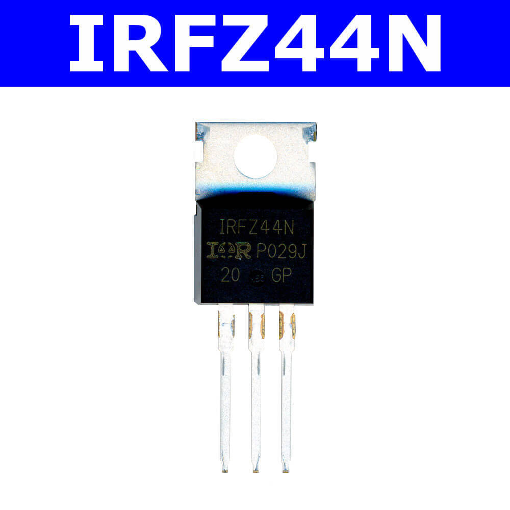IRFZ44N полевой N-канальный транзистор (60В, 50А, TO-220AB) - купить с ...