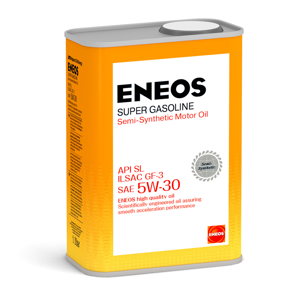 ENEOS 5W-30 Масло моторное, Полусинтетическое, 1 л #1