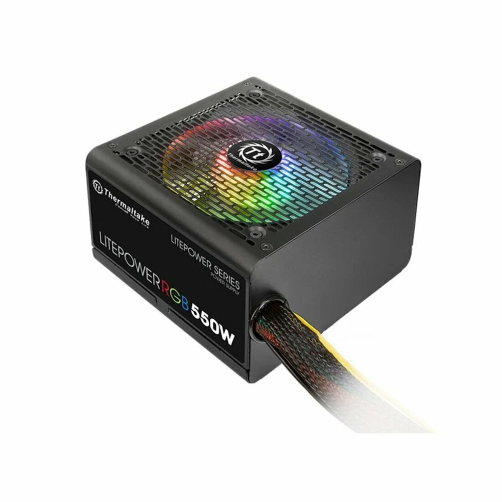 Thermaltake Блок питания компьютера Litepower RGB 550W, 550 Вт (PS-LTP ...