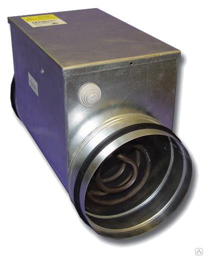 Электрический канальный нагреватель воздуха Airone EOK-125-2,4-1 ф  #1