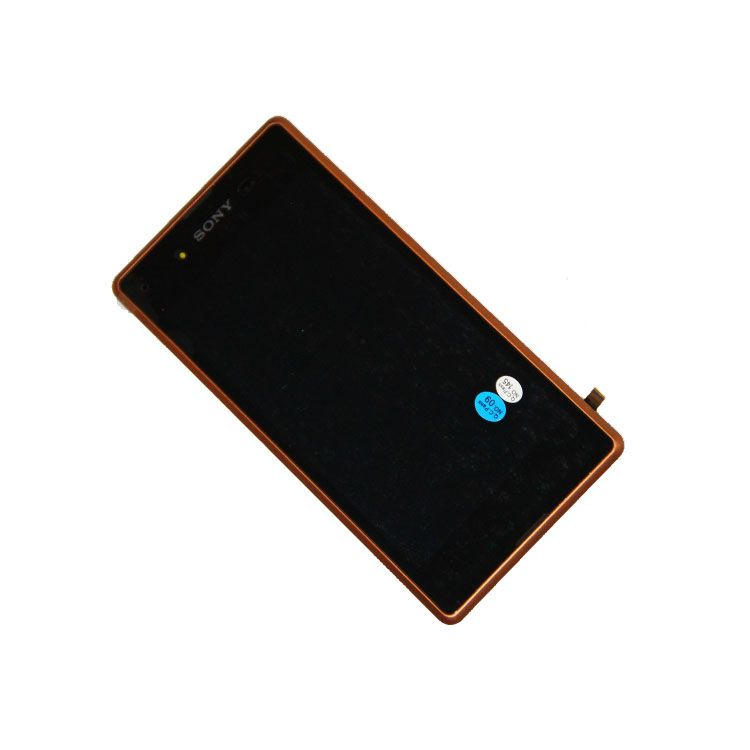 Дисплей для Sony D2203 (Xperia E3), Sony D2212 (Xperia E3 Dual) модуль в сборе с тачскрином <золотой> #1