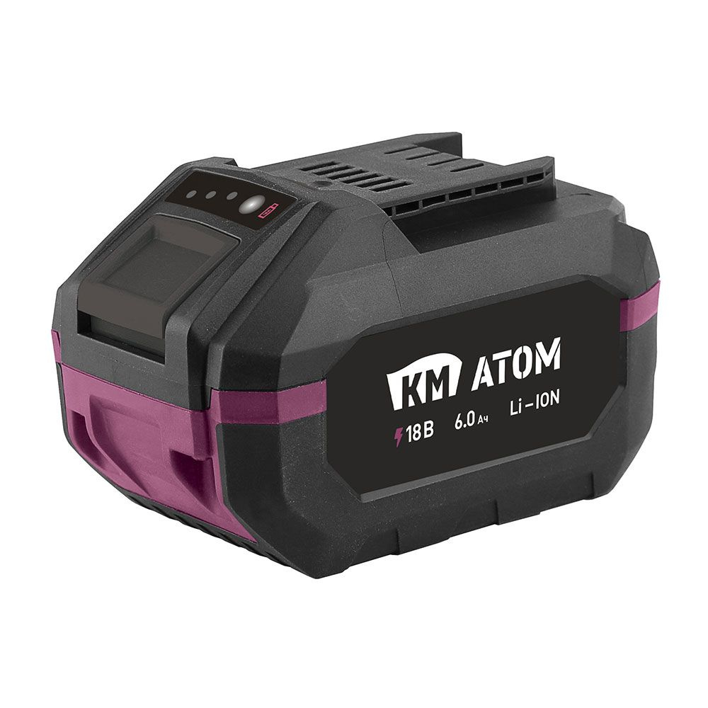 Аккумулятор KM ATOM LY777-Li-18V (BLI-18/6.0) 6Ач Li-lon 18B для ...