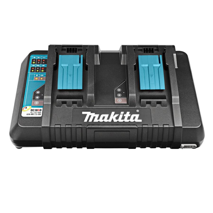Зарядное устройство Makita DC18RD + USB (2 порта) - купить с доставкой ...