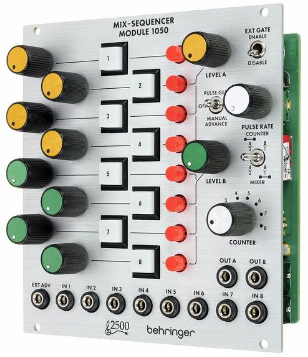Модульный синтезатор Behringer MIX-SEQUENCER MODULE 1050 - купить с ...
