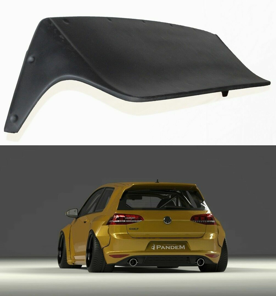 Спойлер Pandem style Rocket Bunny для Volkswagen Golf MK7 GTi