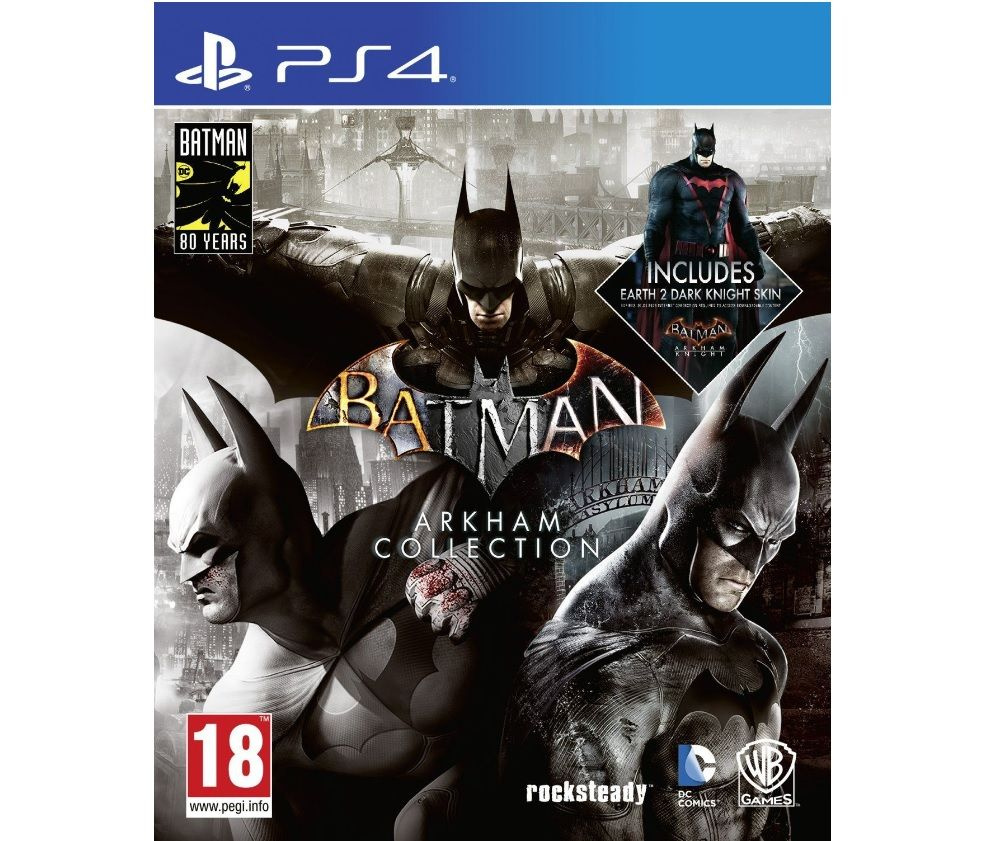 Игра Batman Arkham Collection (Трилогия) (PlayStation 4, PlayStation 5,  Русские субтитры)