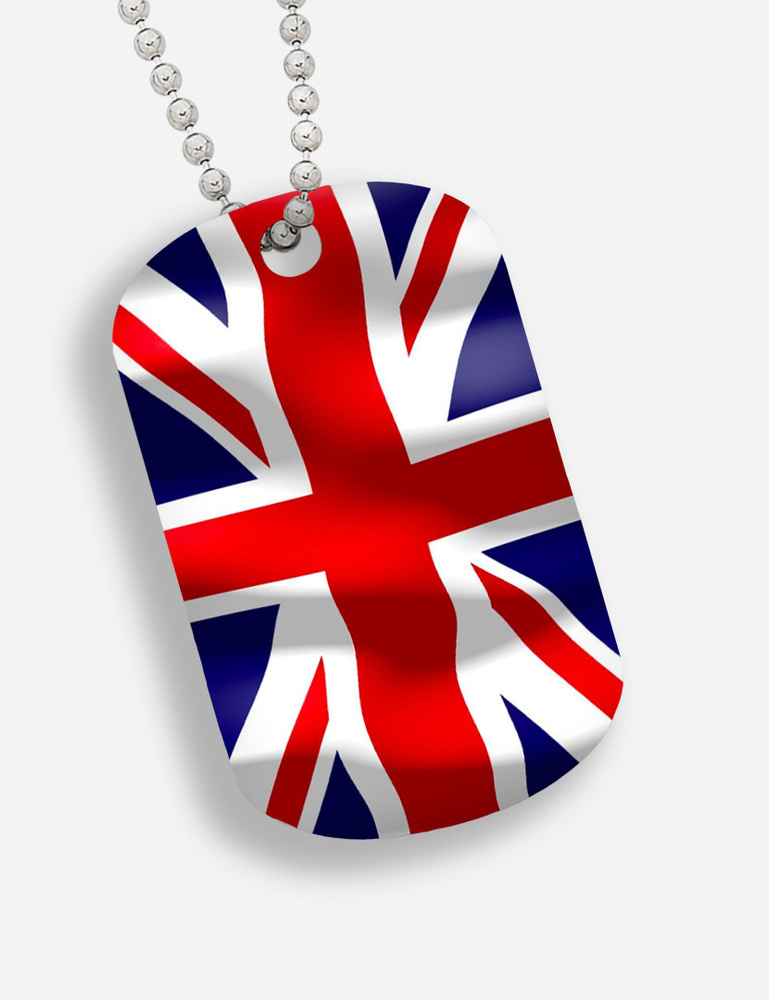 Брелок жетон ROCKET - Флаг Британии #1