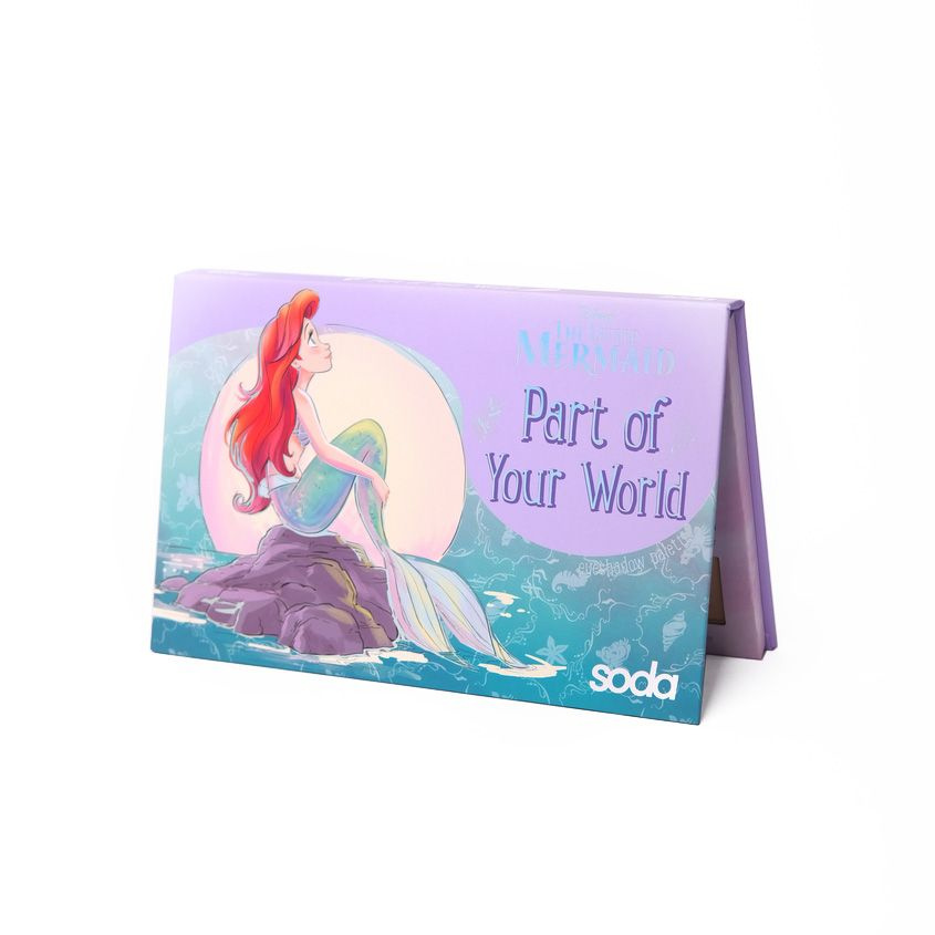 SODA Палетка теней PART OF YOUR WORLD EYESHADOW PALETTE #exploretheocean 30гр/тени для век/набор для #1