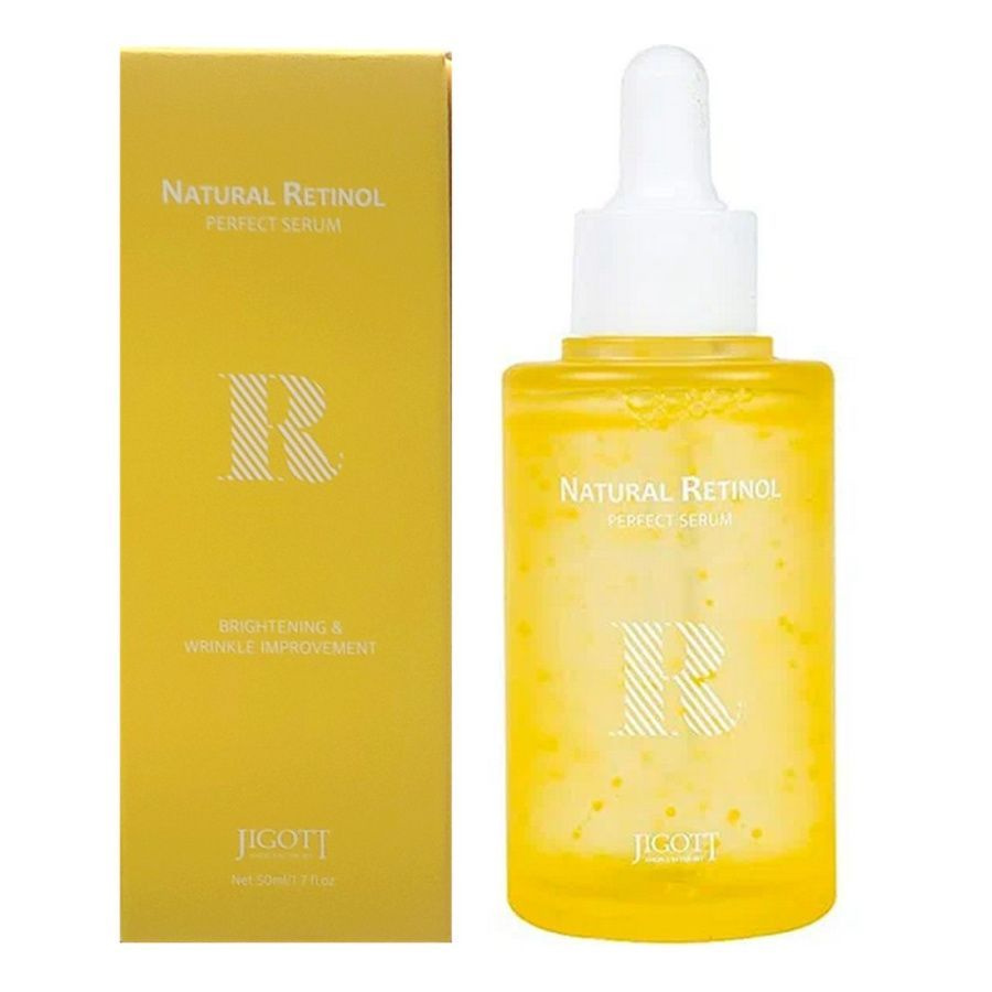 Jigott Сыворотка для лица с ретинолом Natural Perfect Serum Retinol, 50 ...