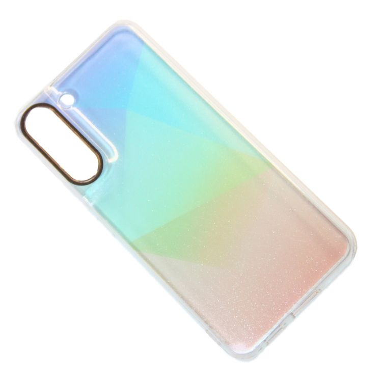 Чехол для Samsung SM-S906B (Galaxy S22 Plus) пластиковый с силиконовым бортиком (рис. 065/008) #1