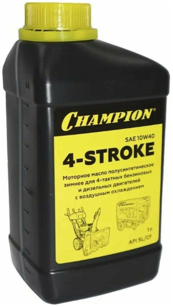 Масло моторное CHAMPION 10W-40 Полусинтетическое - купить в интернет ...