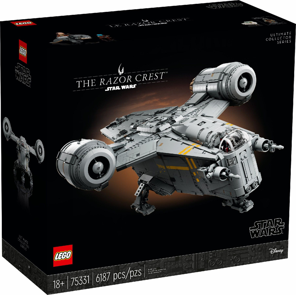 лего Star Wars серия, LEGO 75331 The Razor Crest Star Wars Коллекционный  игровой набор, lego конструктор для мальчика, лего для девочек - купить с  доставкой по выгодным ценам в интернет-магазине OZON (758366841)